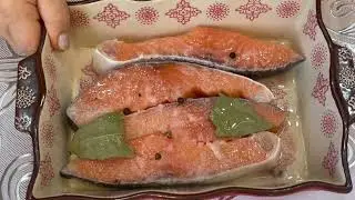 КАК ЗАСОЛИТЬ КРАСНУЮ РЫБУ