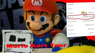 Mario Kart Tour | Stop Motion | #stikbot Ft. Sonic