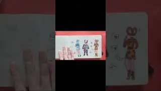 ❤️ Обзор скетчбука ❤️ | Linart
