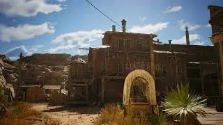 Old West Town - Unreal Engine 5 - Megascans - 3