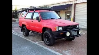 1989 Toyota Hilux Surf / 4Runner Diesel 2.4L 109K Miles / Rare / Collectible / Classic / For Sale