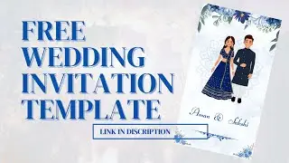 एक मिनट में वेडिंग इनविटेशन बनाये वो भी फ्री में | Wedding Invitation Link in Discription