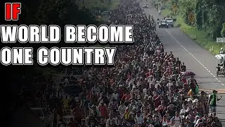 What if there was only one country in the world?😱🌍