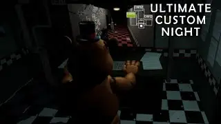 Playing Ultimate custom night | Five nights at Freddy's ultimate custom night: Bear attack