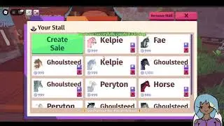 Playing horse life in Roblox again!