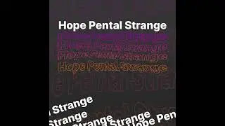 Hope Pental Strange
