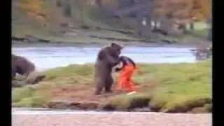 EPIC. man vs bear