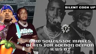 How Southside makes Beat for Doeboy Demon r us V2 with Cultist [Silent Cookup]