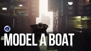 Cinema 4D - How to Model a Boat (Using Loft NURBS)  | VFXHUT