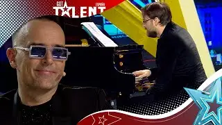 Playing the PIANO with only one hand but all the heart | Auditions 9 | Spain's Got Talent 2023