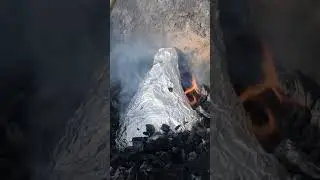 Баранья нога в земле