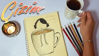 3 DAKİKADA KOLAY ILLUSTRASYON ÇİZİMİ (HIZLANDIRILMIŞ) // NASIL ÇİZİLİR ?