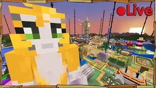 Minecraft - Q&A + Lovely World Wandering - 🔴 Live