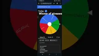 WINNER OF GIVEAWAY