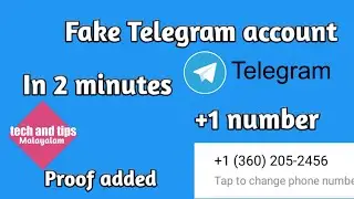 How to Create Fake Telegram Account | Without Using Your Number