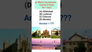 City became Capital of India for one day!😯🤔 #shorts