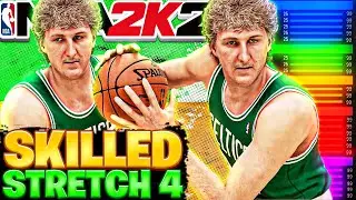 BEST RARE SKILLED STRETCH FOUR BUILD IN NBA 2K21 NEXT GEN! (BEST *NEW* LARRY BIRD BUILD!)