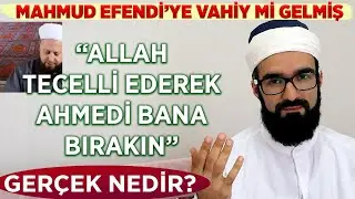 Mahmud Efendi'ye Vahiy mi gelmiş!! Cübbeli Hoca için 