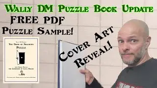 FREE Puzzle PDF and D&D Puzzle Book Cover Art Reveal