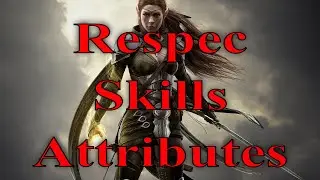 ESO How To Respec Skills Attributes Champion Points! PS4 /5 Xbox Or PC