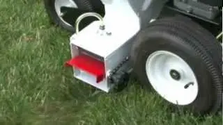 Little Wonder Optimax Blowers - Remote Control Deflector in Action