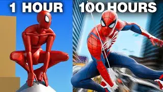 I Created a Spiderman Animation in 1 vs 100 Hours