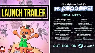 myPOPGOES official launch trailer (FNAF 10TH ANNIVERSARY)