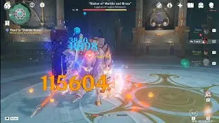 Hu Tao 100k dmg per hit #genshin #hutao