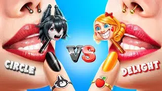 Мисс Циркуль vs Мисс Делайт! Из ботанши в красотку! Бумажное образование vs Poppy Playtime 3!