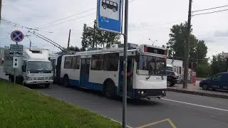 Троллейбус, маршрут №45 ТролЗа-62052.02 б.1139 (03.09.2020) Санкт-Петербург