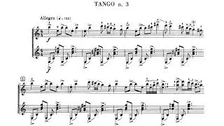 [Astor Piazzolla] Tango Suite for 2 Guitars (Score-Video)