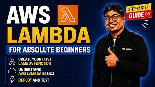AWS Lambda for Absolute Beginners (2026) | Create Your First Lambda Function