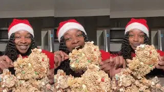 Making Christmas Crack • Recipe and Mukbang | Vlogmas