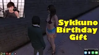 Sykkuno Gives leslie a birthday gift- GTA RP