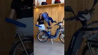 O que cabe em uma bicicleta elétrica? #bicicletaeletrica