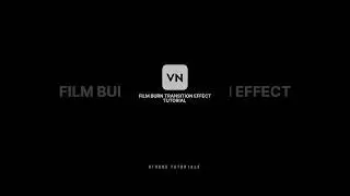 Film burn transition effect tutorial 💎 