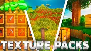 TOP 3 MEJORES TEXTURE PACKS que AUMENTAN los FPS 🔥 | Minecraft 1.17 / 1.16 ✔️