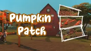 PUMPKIN PATCH BUILD//SIMS 4 SPEED BUILD//NO CC