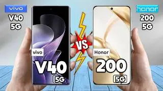 vivo V40 Vs Honor 200 - Full Comparison 🔥 Techvs
