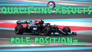 F1 2021 French GP Qualifying Results! (Q1, Q2 and Q3 Results!)