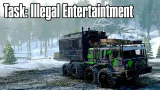 SnowRunner | Illegal Entertaintment | Yellowrock National Forest - Maine, USA