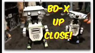 Backstage with  BD-X Star Wars Droids and Disney Imagineering!