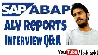 SAP ABAP -  ALV Report Interview Q&A