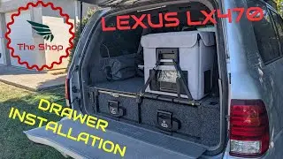2006 Lexus LX470 ARB Drawer installation