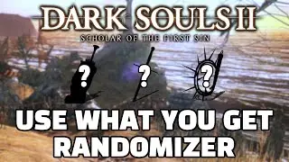So I did a Dark Souls 2 USE WHAT YOU GET RANDOMIZER run...