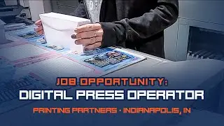 Printing Partners Job Description - Digital Operator