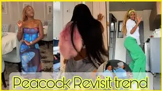 Peacock Revisit Amapiano tiktok trending challenge 😍🔥#amapianochallenge