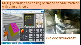 Milling operation with different tools using with different codes