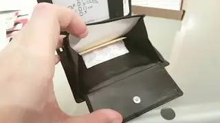 Dargelis Leather Wallet Geldbörse Geldbeutel Portemonnaie echt Leder Hochformat Querformat