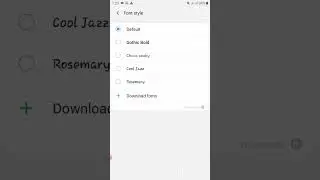 How To Change Font Size and Style in Android Phone  